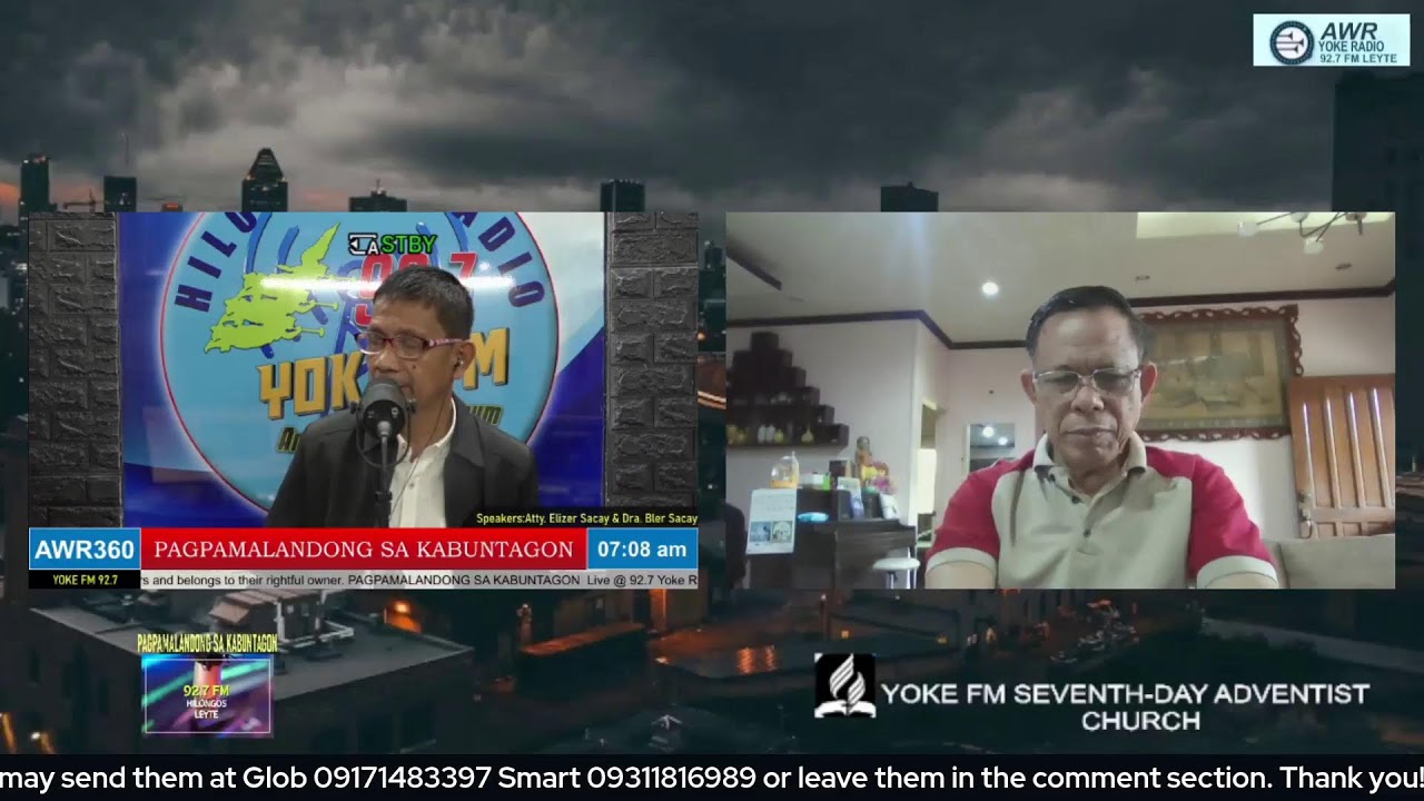 LIVE!ANG DIOS UG ANG ATONG KAUGMAON /SERIES with ATTY. ELIZER SACAY & DR, BLER SACAY