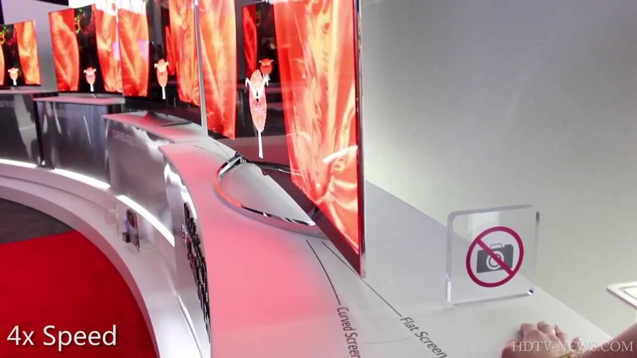 LG Flexible OLED TV 77-Inch 4K