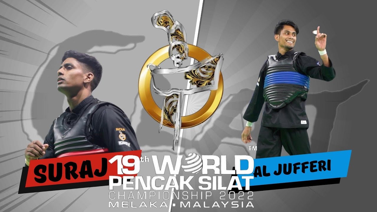 JUFFERI JAMARI (MALAYSIA) VS SURAJ KUMAR (INDIA) | WORLD PENCAK SILAT CHAMPIONSHIP 2022
