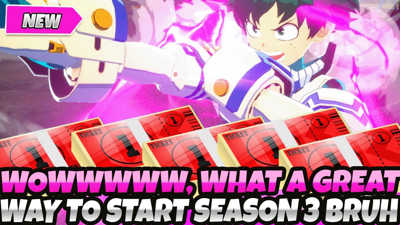 WOWWWW... WHAT A GREAT WAY TO SEASON 3 BRUHHHH... :(((((  (My Hero Ultra Rumble Bullet Deku Summons)