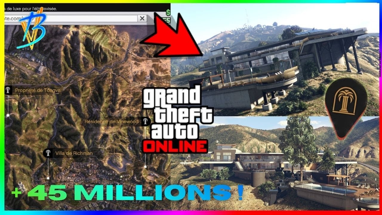 TOUTES LES VILLAS + PRIX (+45 MILLIONS) ET PRÉSENTATION SUR GTA ONLINE ! DLC UNE PLANQUE AU SOMMET