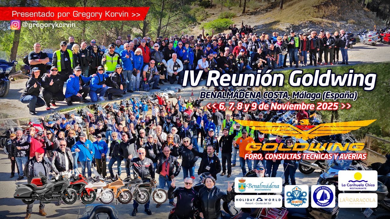 IV Reunion Goldwing Foro Facebook I Benalmádena, Málaga I Noviembre 2025
