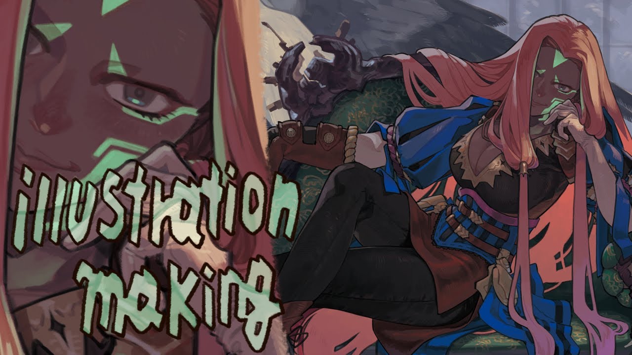 illustration making/静かなる時間