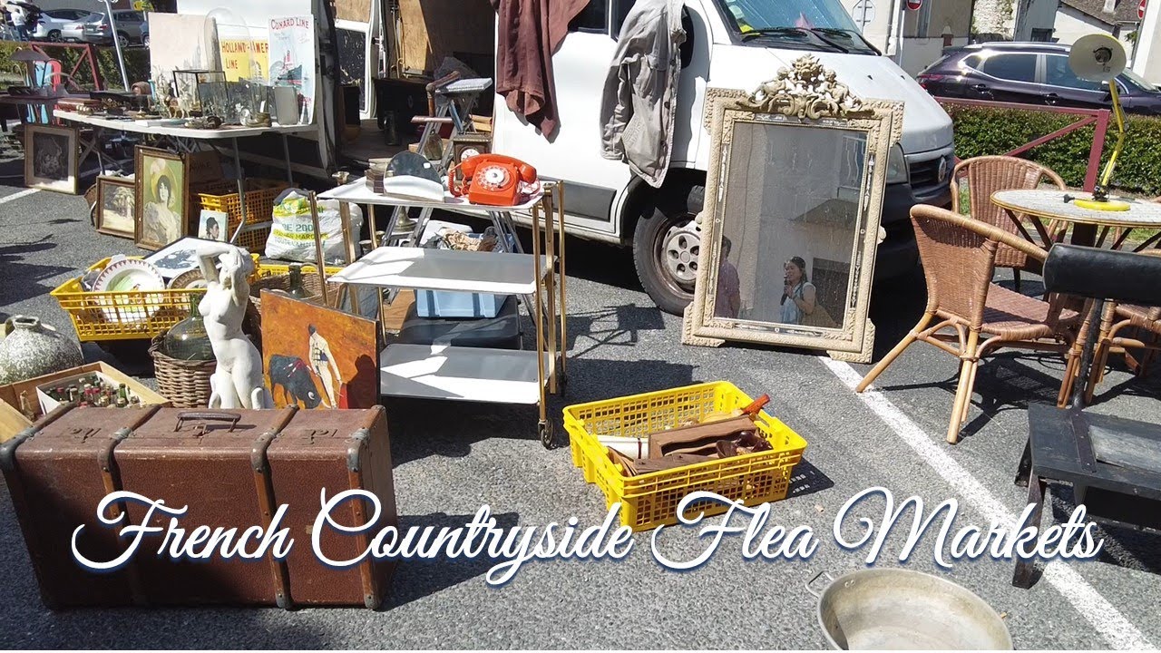 Flea Market in French Countryside +Haul #61 | What Antiques & Brocante you would like to see more?