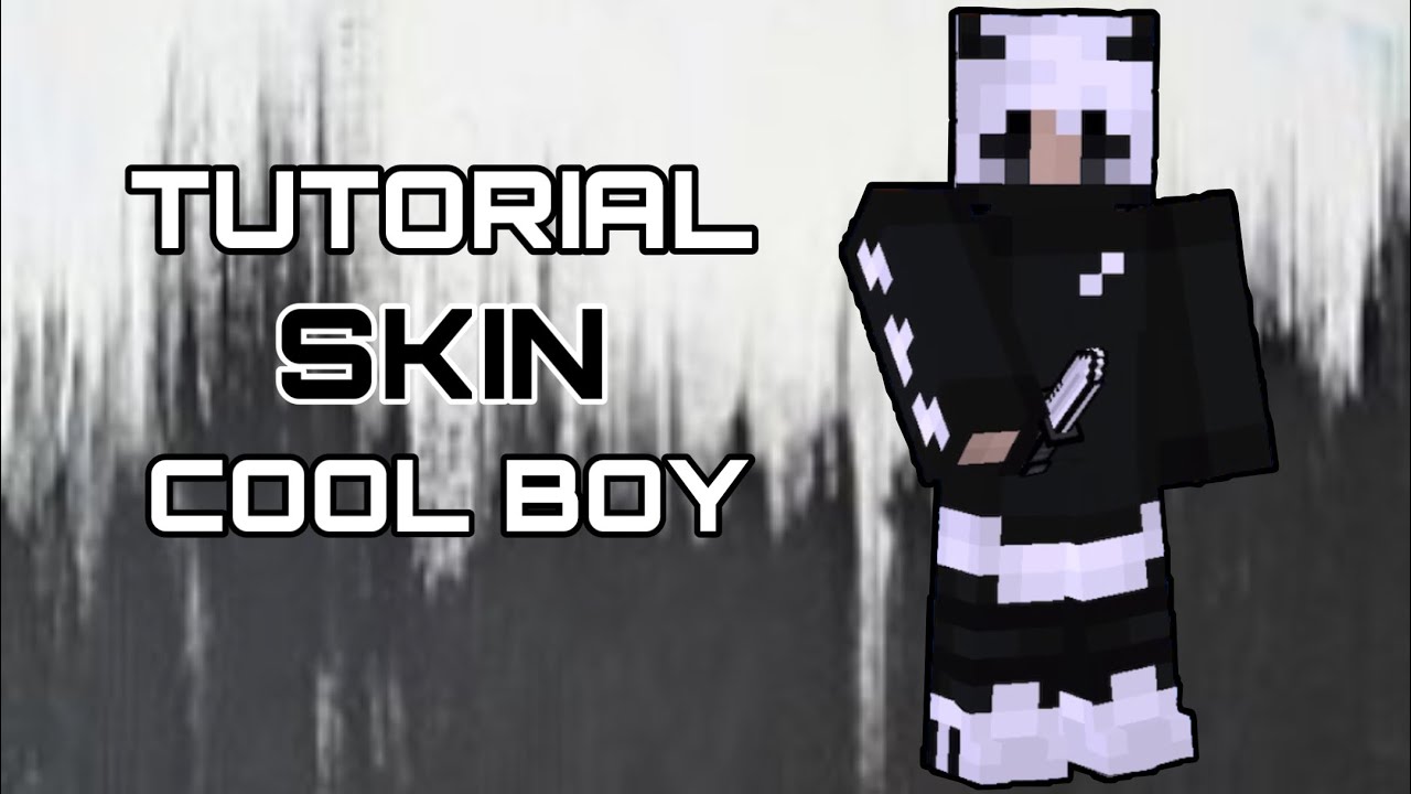 Tutorial: Cool Boy Skin (Pixel Gun) 🐼