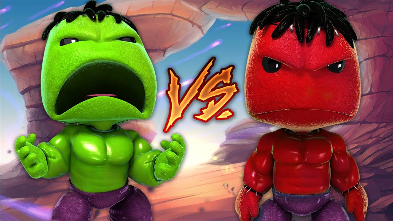 HULK VS RED HULK - The Hulk - Desert Mayhem - LittleBigPlanet 3 PS4 Gameplay | EpicLBPTime