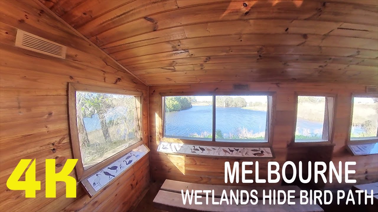 Мельбурн Брэйсайд Парк Водно-болотные угодья Hidebird Path Walking | Мельбурн 4К