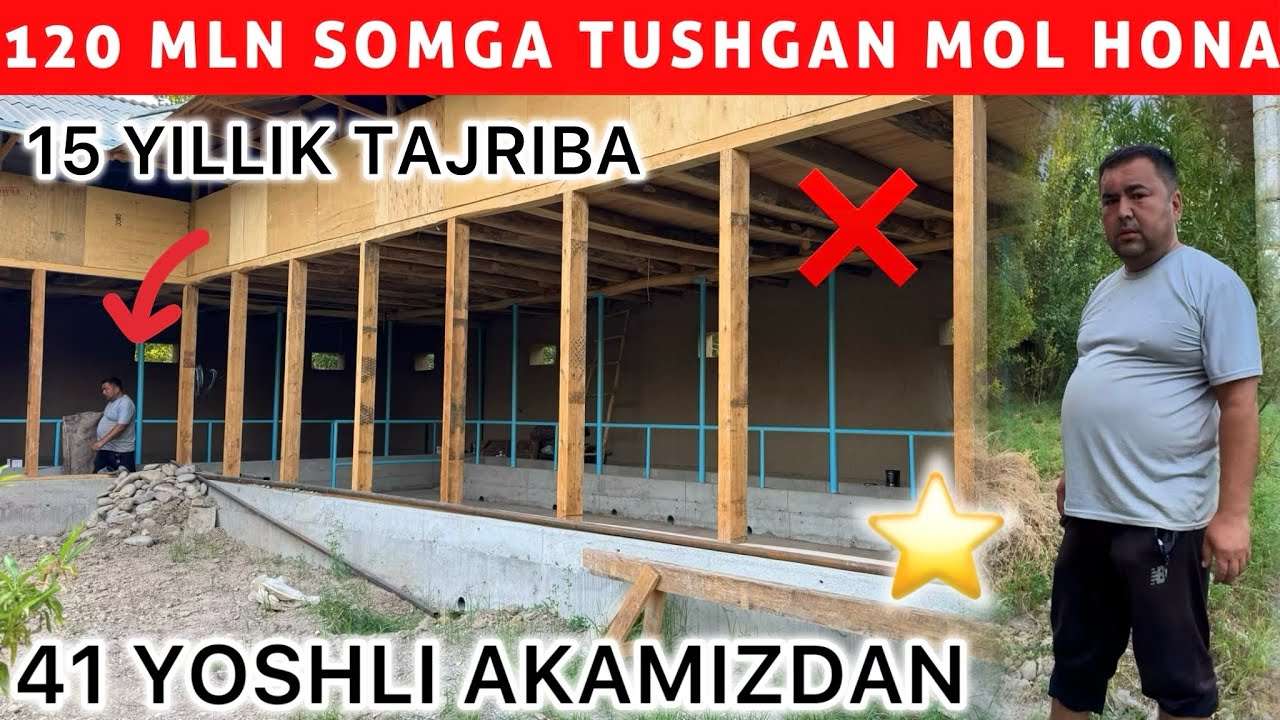 15 YILLIK TAJRIBA — 120 MLNGA QURILGAN MOLHONA VA MOL BOQISH YO‘LLARI