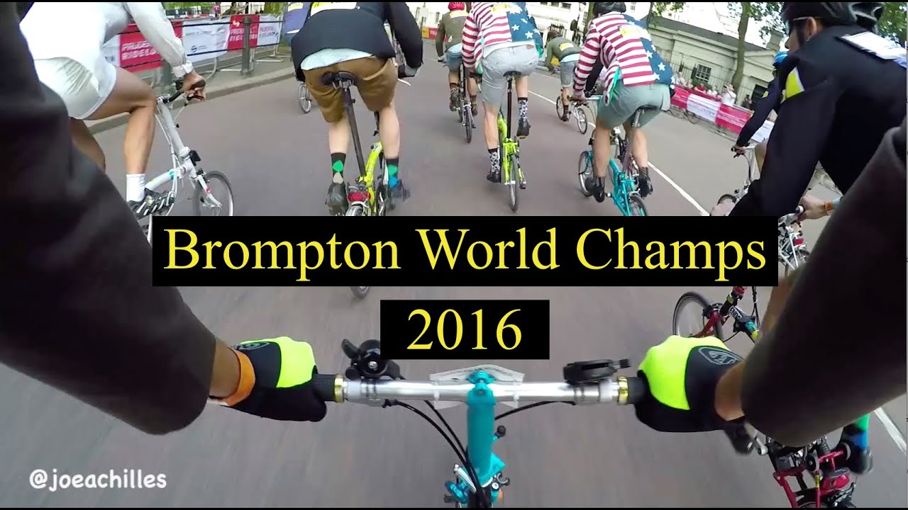 Brompton Bicycle World Championships 2016 in London