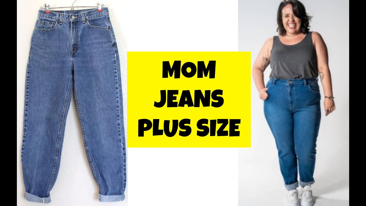 JEANS PLUS SIZE - CALÇA MOM JEANS