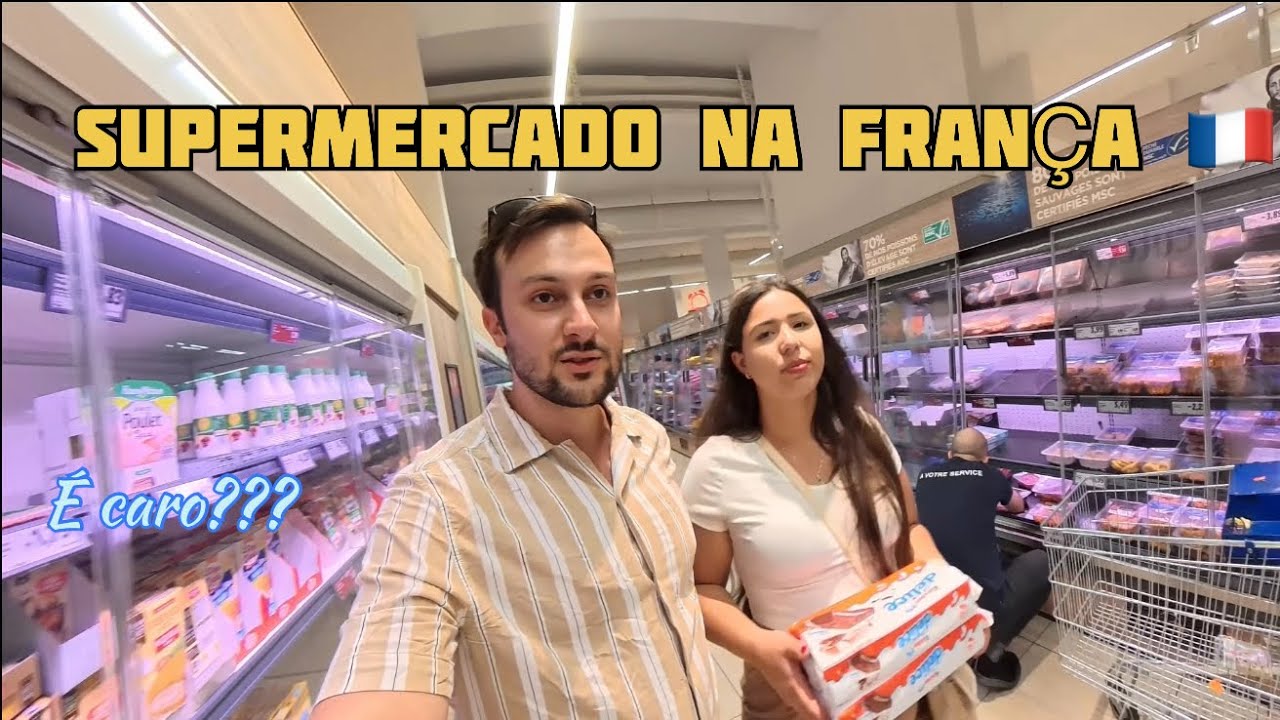 🇫🇷COMO &Eacute; UM SUPERMERCADO NA FRAN&Ccedil;A?! NICE 