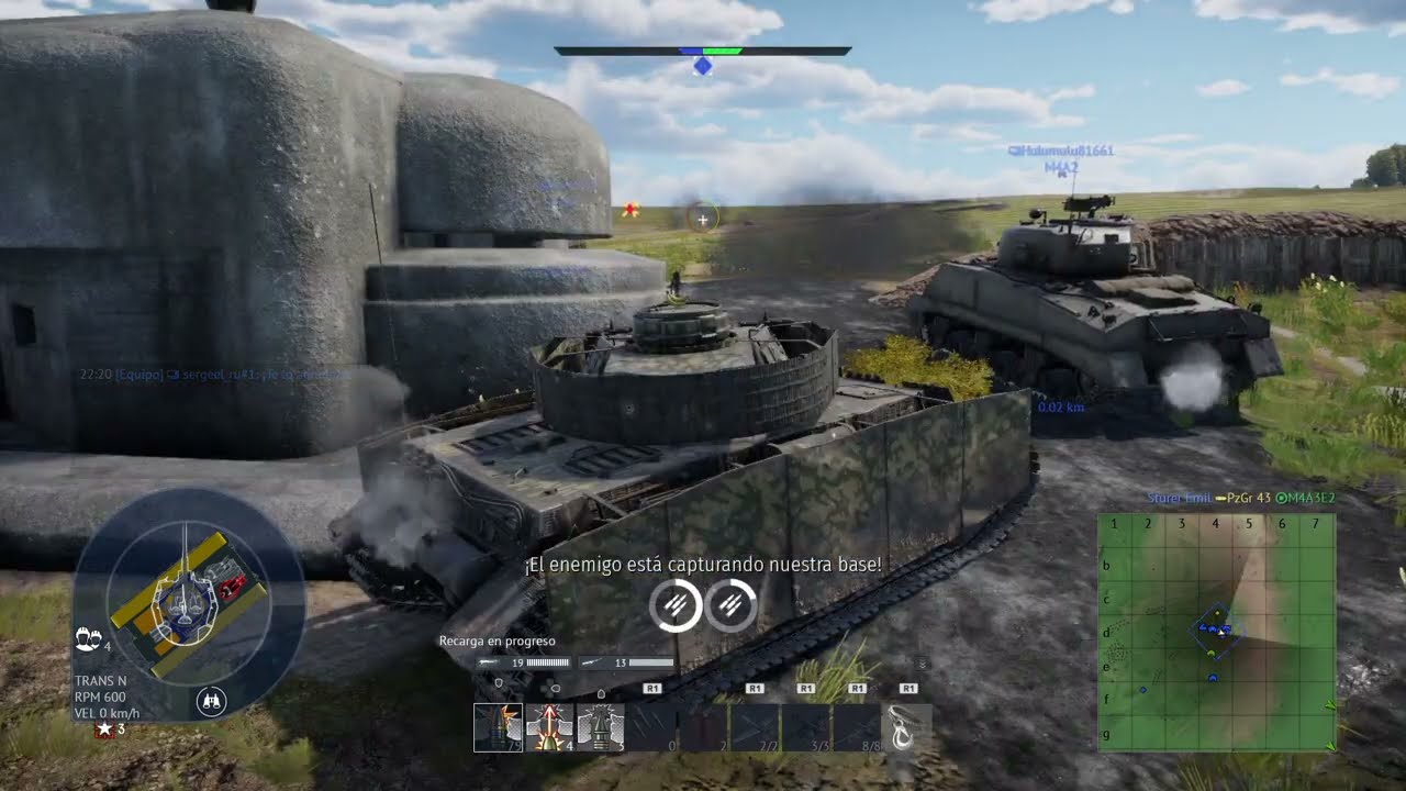 War Thunder línea maginot 😭