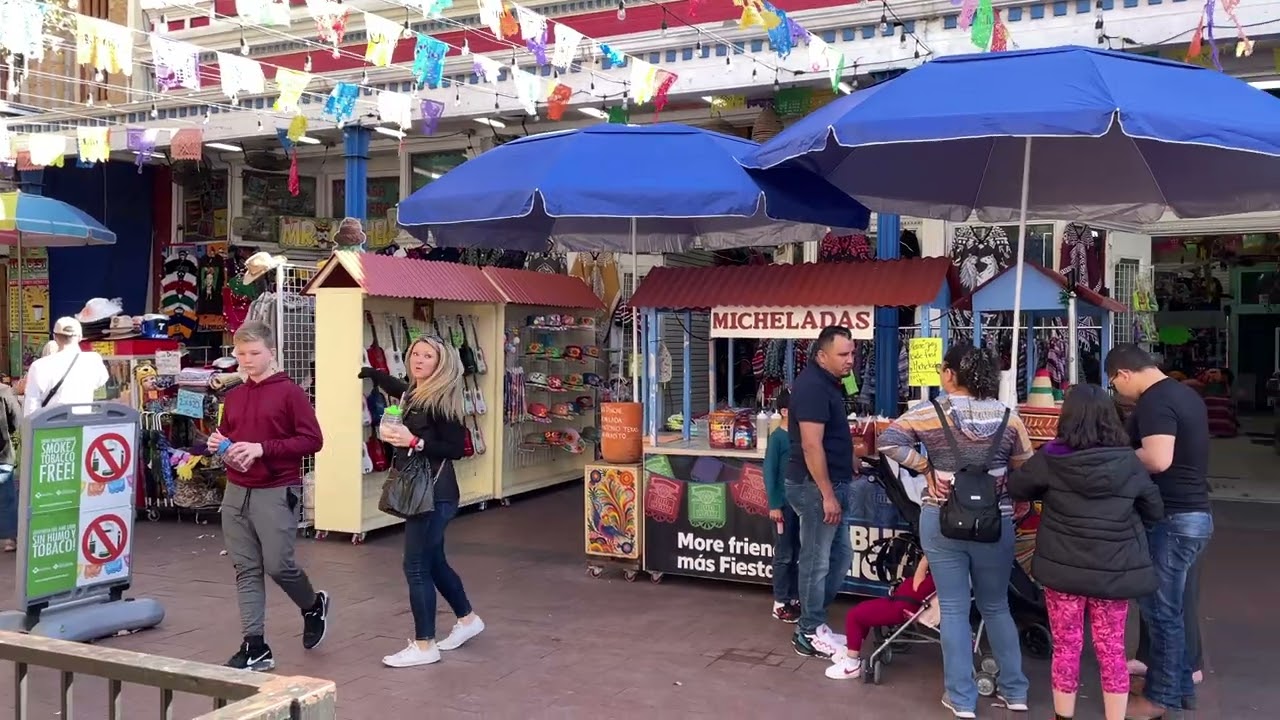 San Antonio Historic Market Square - El Mercado - Farmers Market