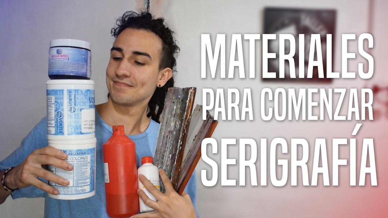 &iquest;QU&Eacute; NECESITO PARA EMPEZAR?/#SERIGRAF&Iacute;A