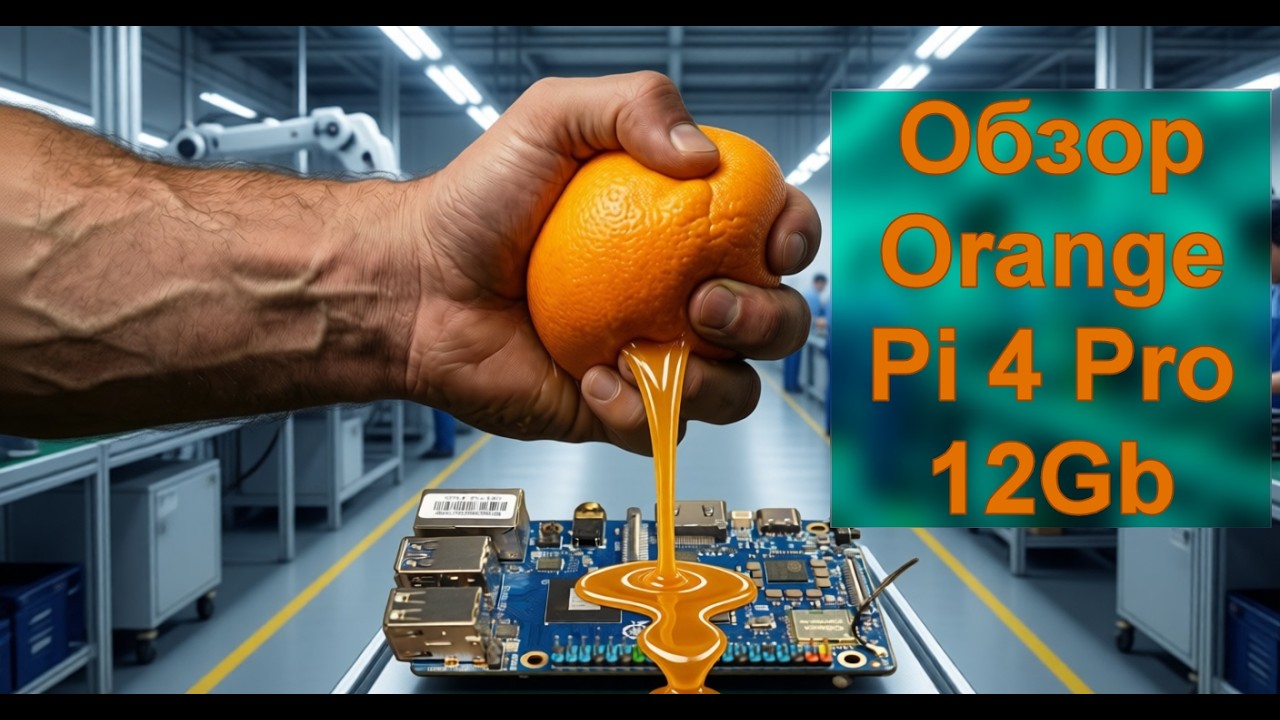 Сырая, аж течёт — Orange pi 4 Pro обзор