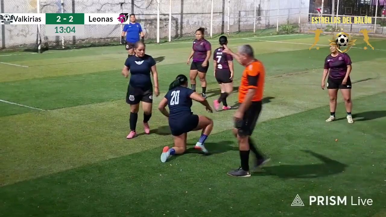 2do tiempo VALKIRIAS vs LEONAS ⚽️