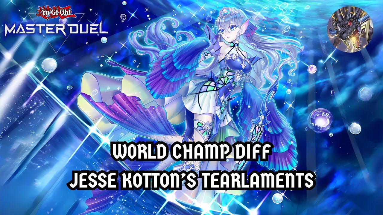 WORLD CHAMP DIFF! Jesse Kotton's Horus Tearlaments Deck! #yugioh #masterduel #yugiohmasterduel