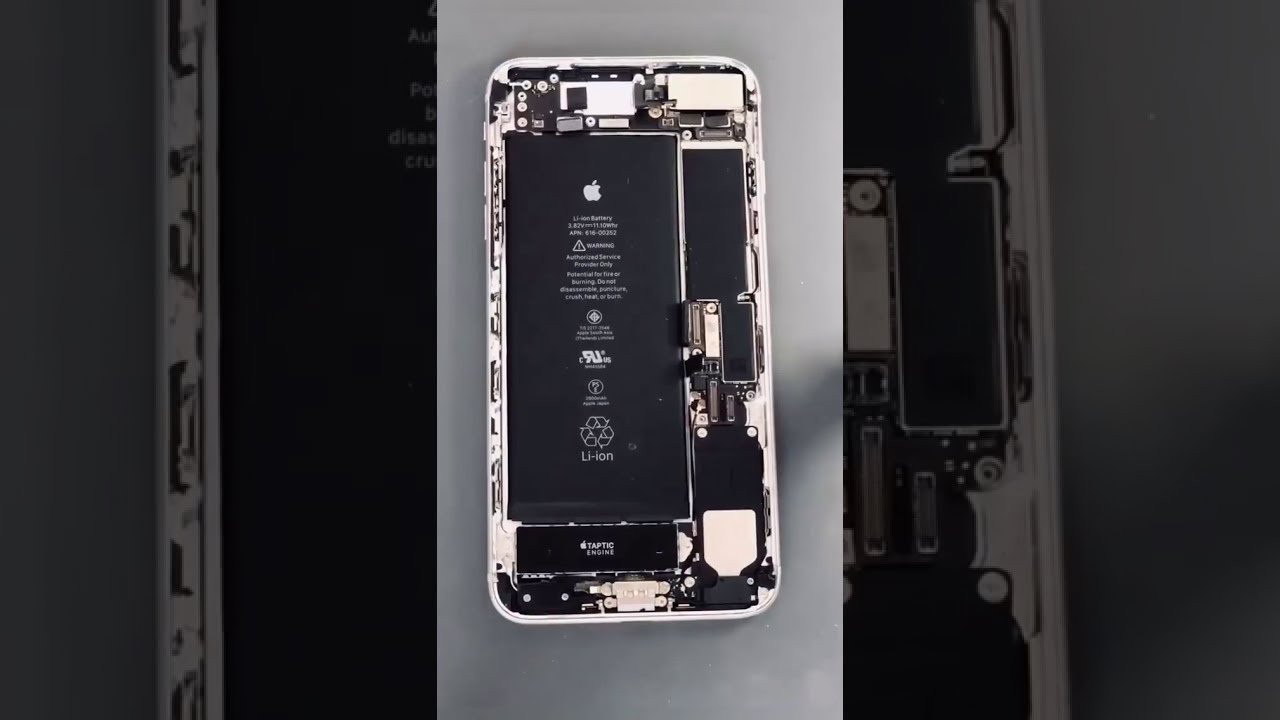 Reparar placa base iPhone 7 Plus audio codec