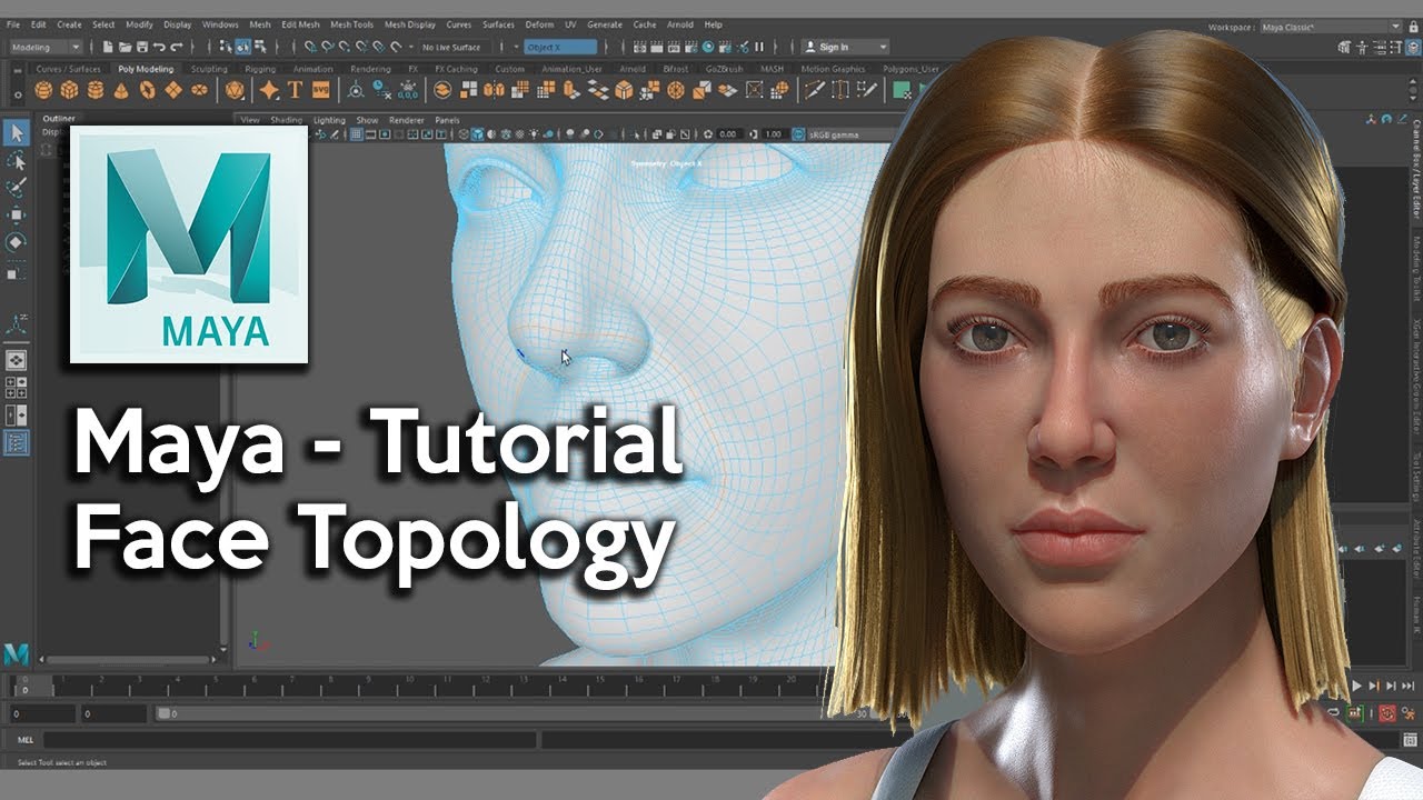 Maya - Face Topology