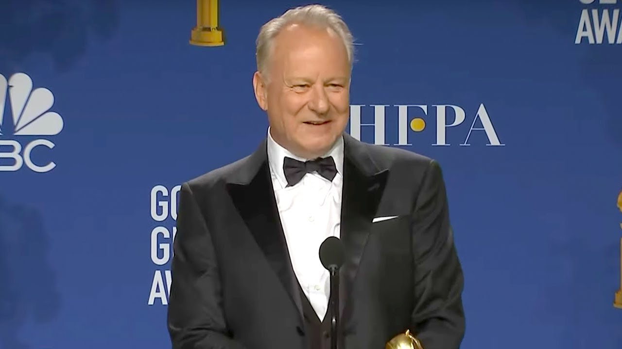 Stellan Skarsgard - Chernobyl | Golden Globes 2020 Full Backstage Interview
