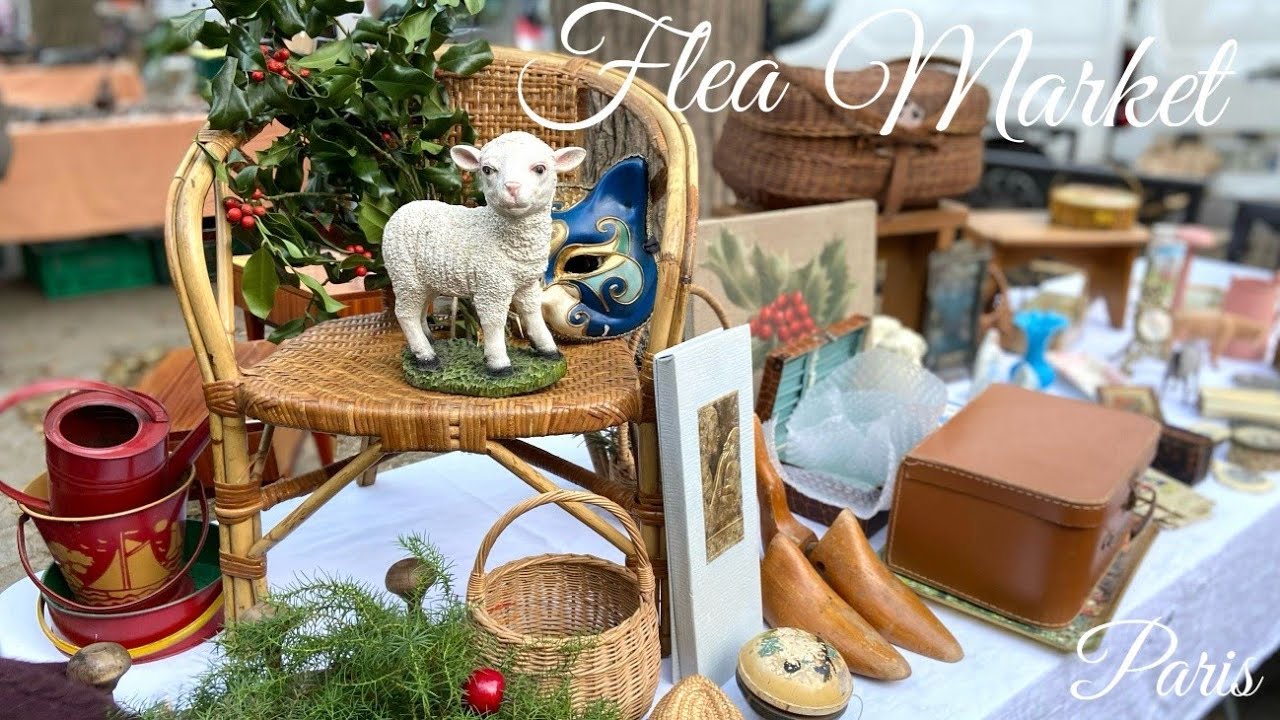【蚤の市】人気シリーズの可愛い商品を発見♡Flea Market in Parisフランス歴史散歩アール・デコとアール・ヌーヴォー/物議を醸した扉の装飾とは？/パリのクリスマスイルミネーションDior