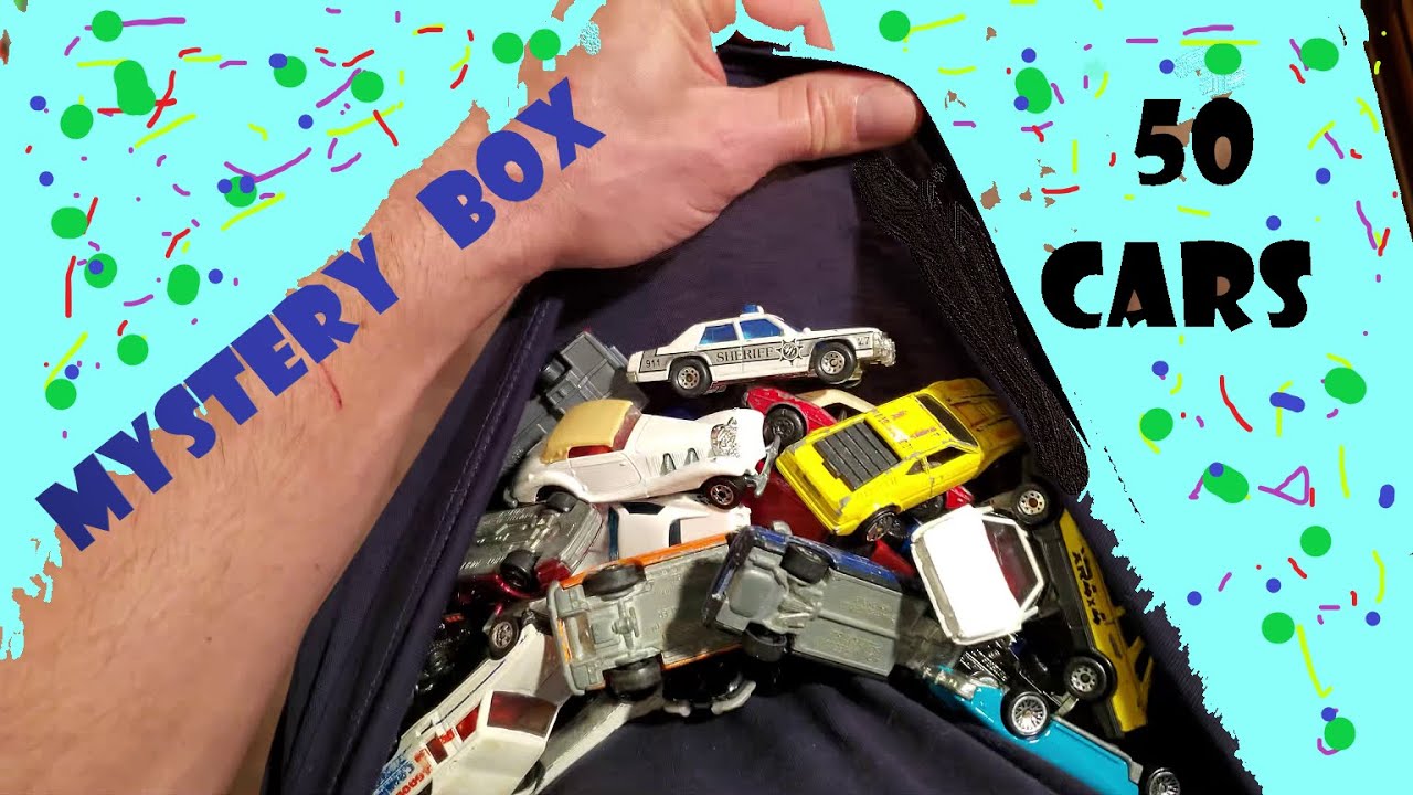 RAOK Mystery Box of 50 Hot Wheels Cars!