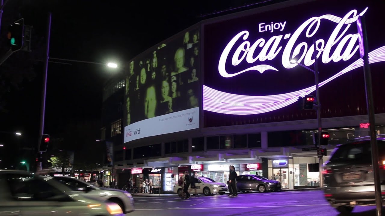 Coca-Cola & Vivid Sydney - Characters of Kings Cross