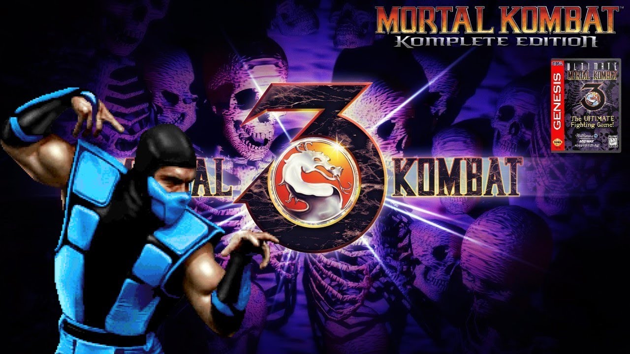Ultimate Mortal Kombat 3 (Mugen, Mega Drive) Classic Sub-Zero