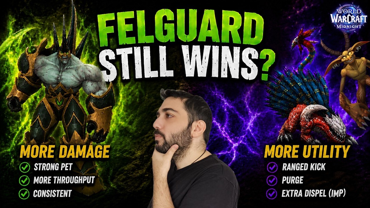 Сборка для Felguard Demo не оправдала моих ожиданий | WoW Midnight