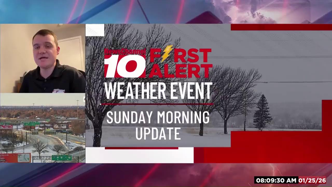Shelden Breshears gives an update on the winter storm