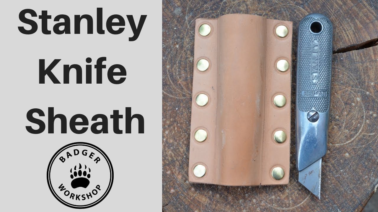 Stanley Knife Leather Sheath