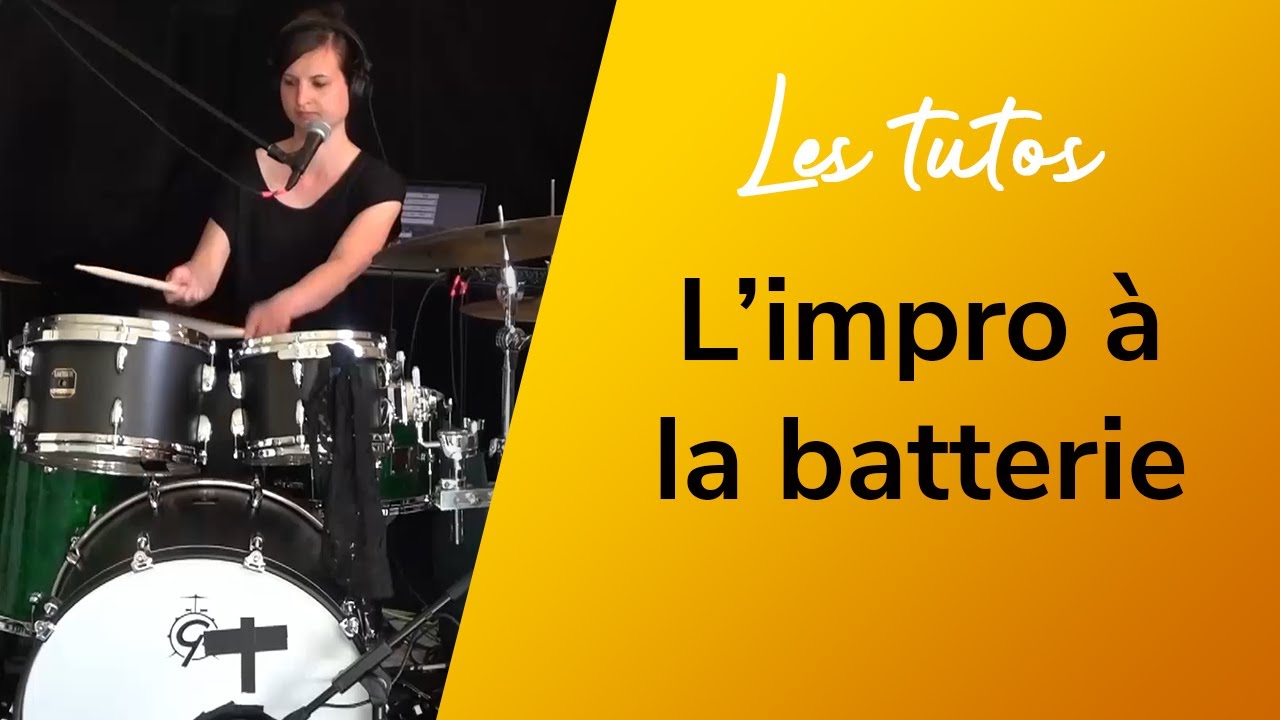Rythme — L'improvisation à la batterie | LES TUTOS BLOG NOTES