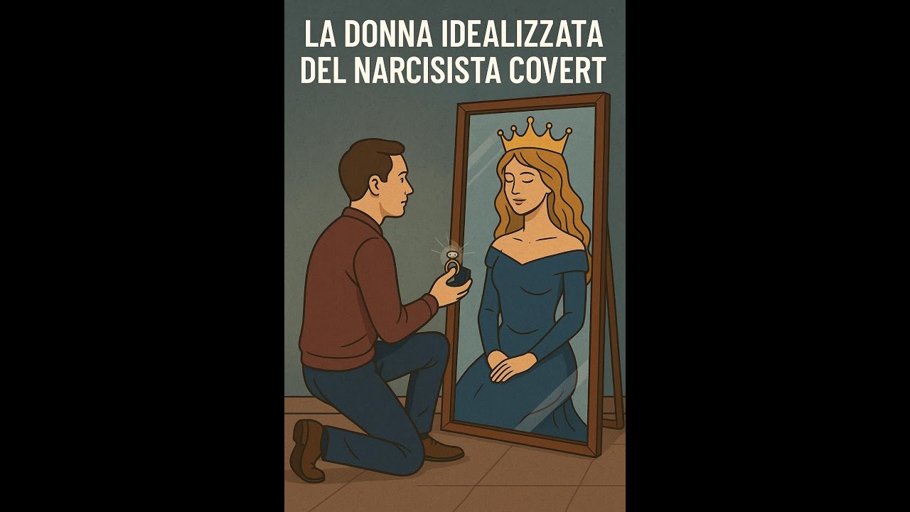 La donna idealizzata del narcisista covert.