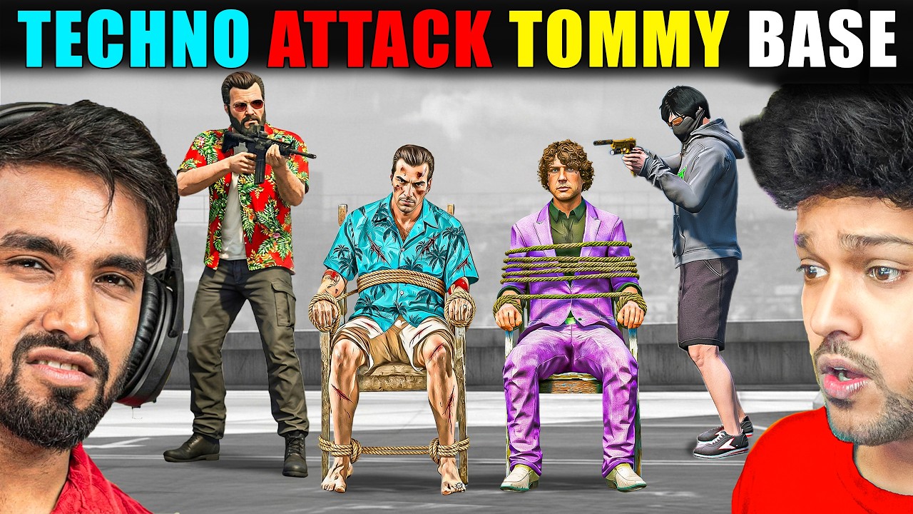 TECHNO FAKE ARMY OFFICER TRICK! I FOUND TOMMY SECRET BASE 🤯 | GTA 5 TECHNO GAMERZ