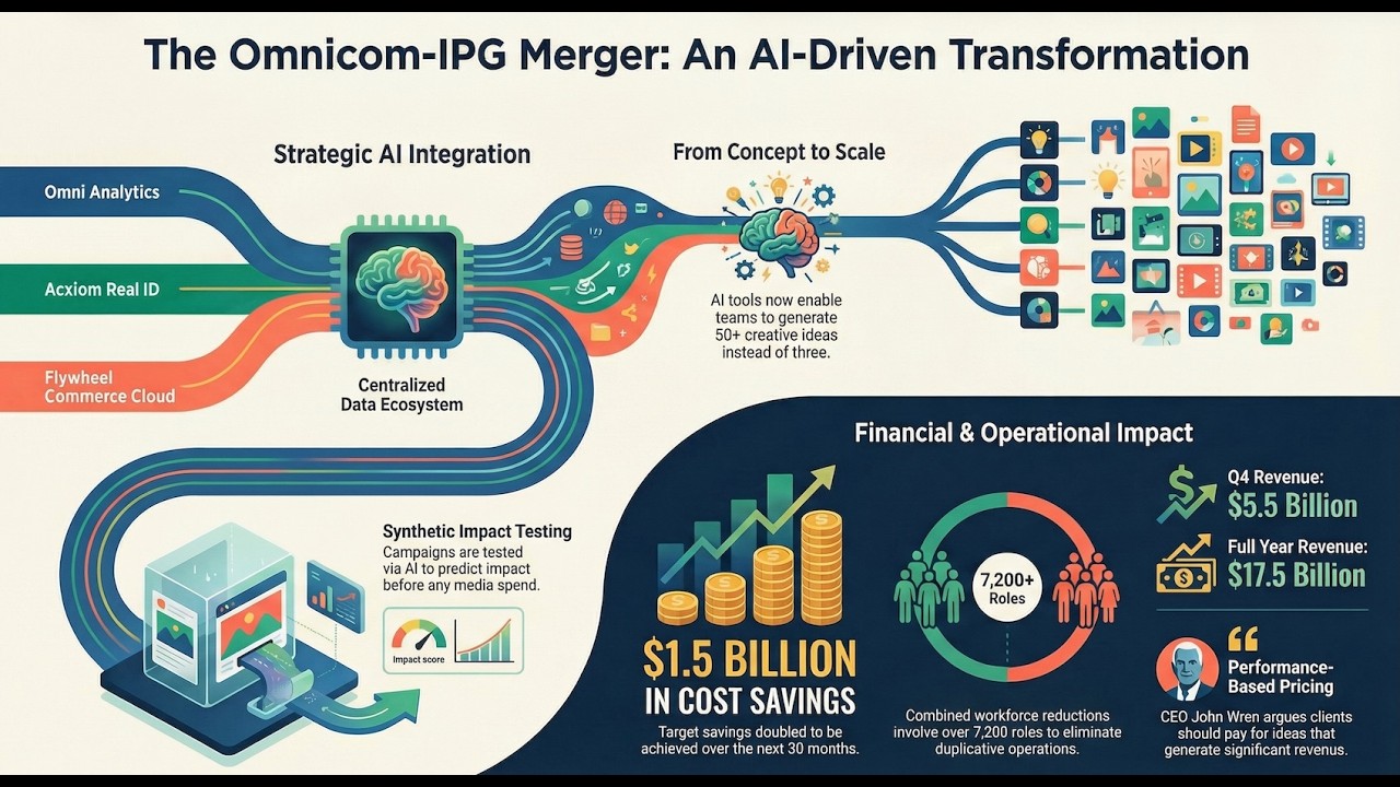 The Omnicom-IPG merger is here&mdash;and AI is at the center of it all.