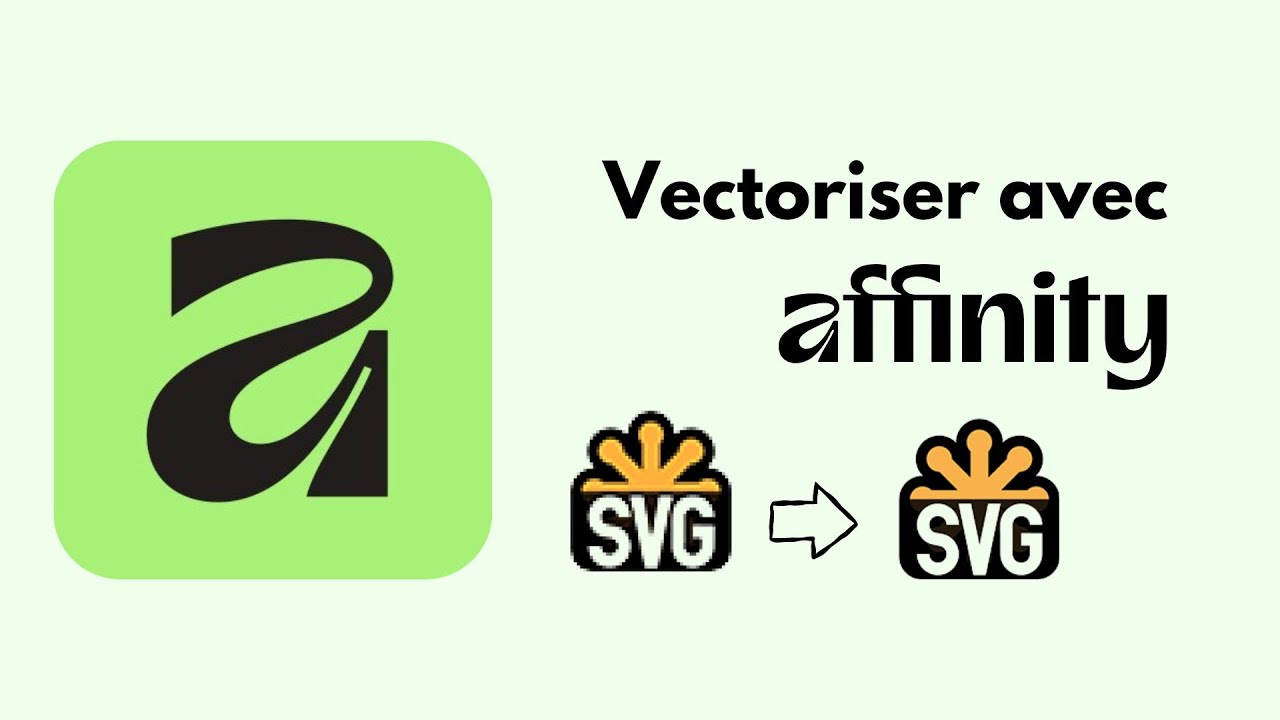Tuto Vectoriser image sur Affinity