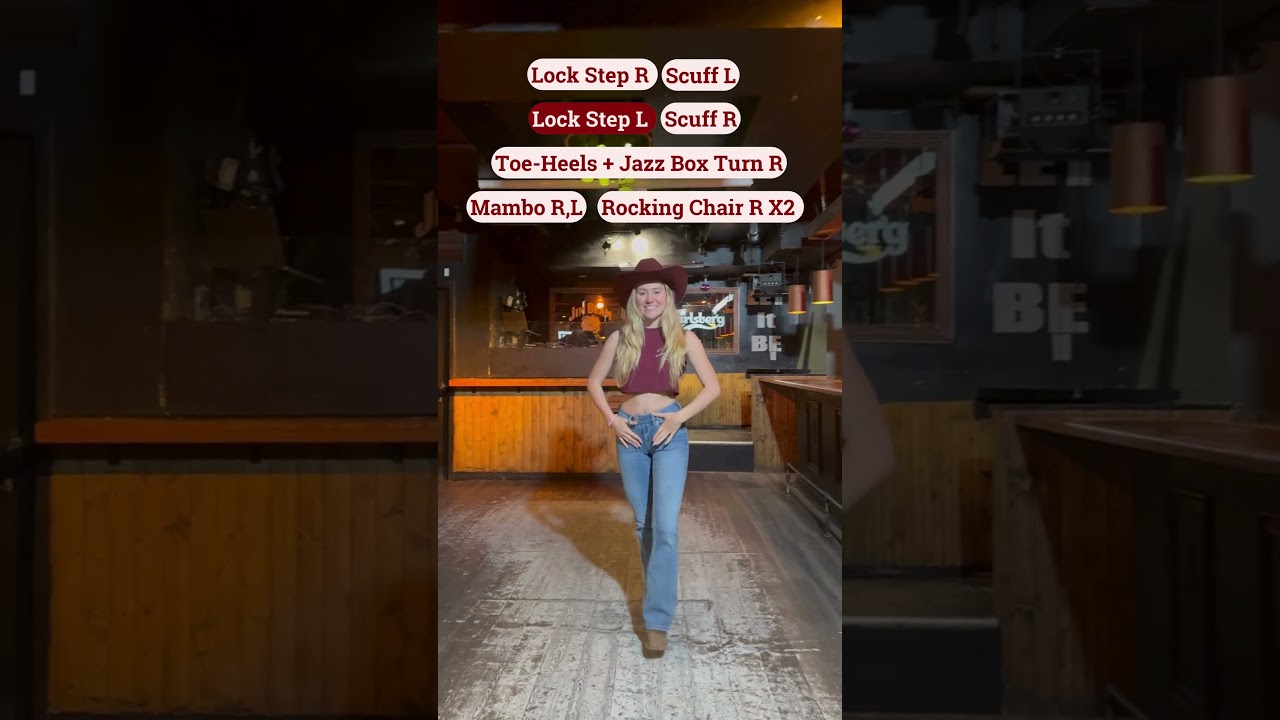 Wagon Wheel Line Dance Tutorial
