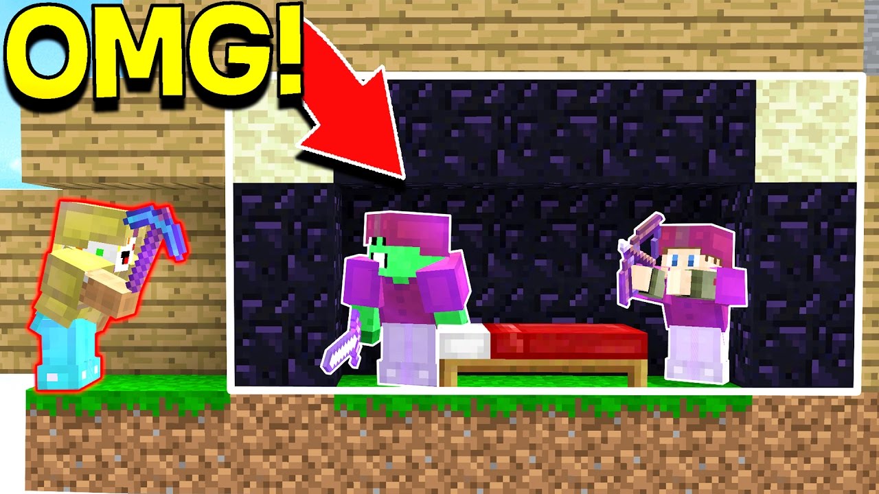WE ACTUALLY GOT AWAY WITH THIS... (Minecraft YOUTUBER BED WARS)