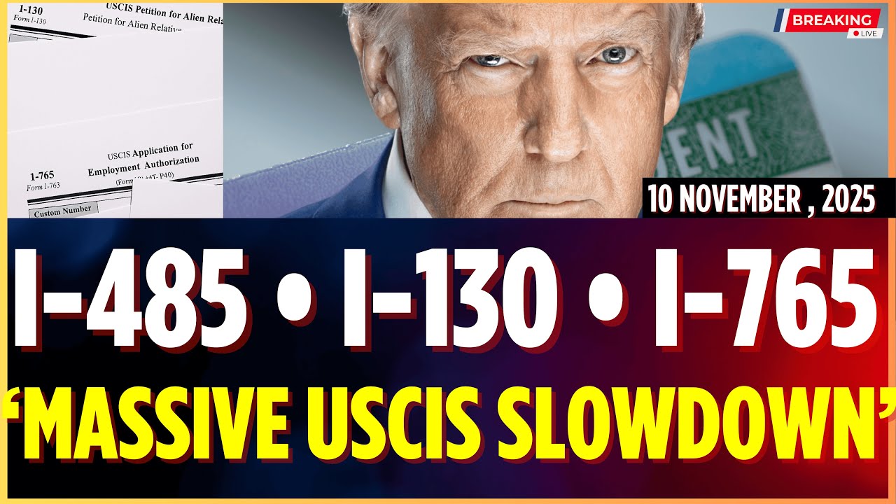 Задержки USCIS в 2025 году: почему замедляется обработка заявок I-485, I-130 и I-765