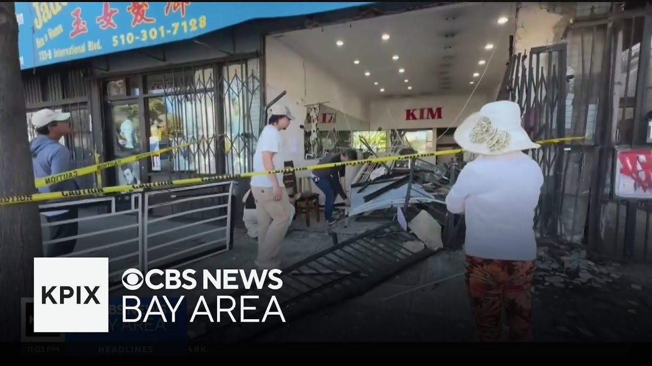 Oakland jewelry store hit by smash-and-grab in broad daylight