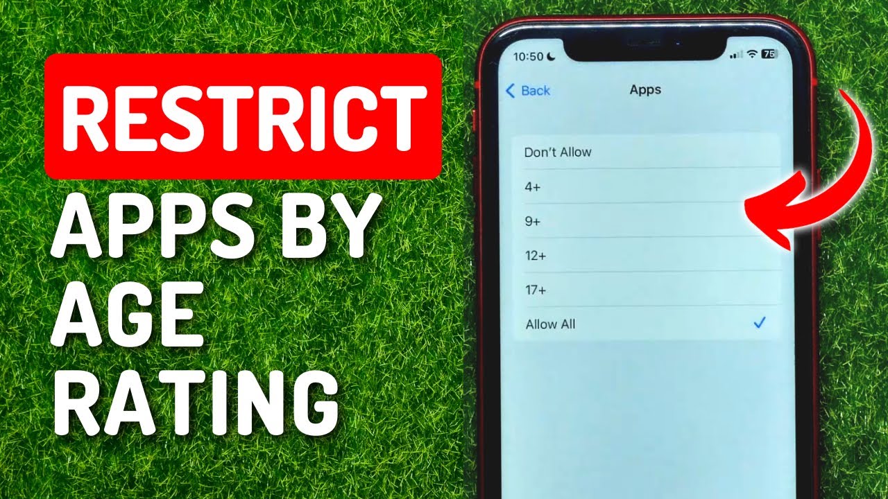 How to Restrict Apps By Age Rating on iPhone