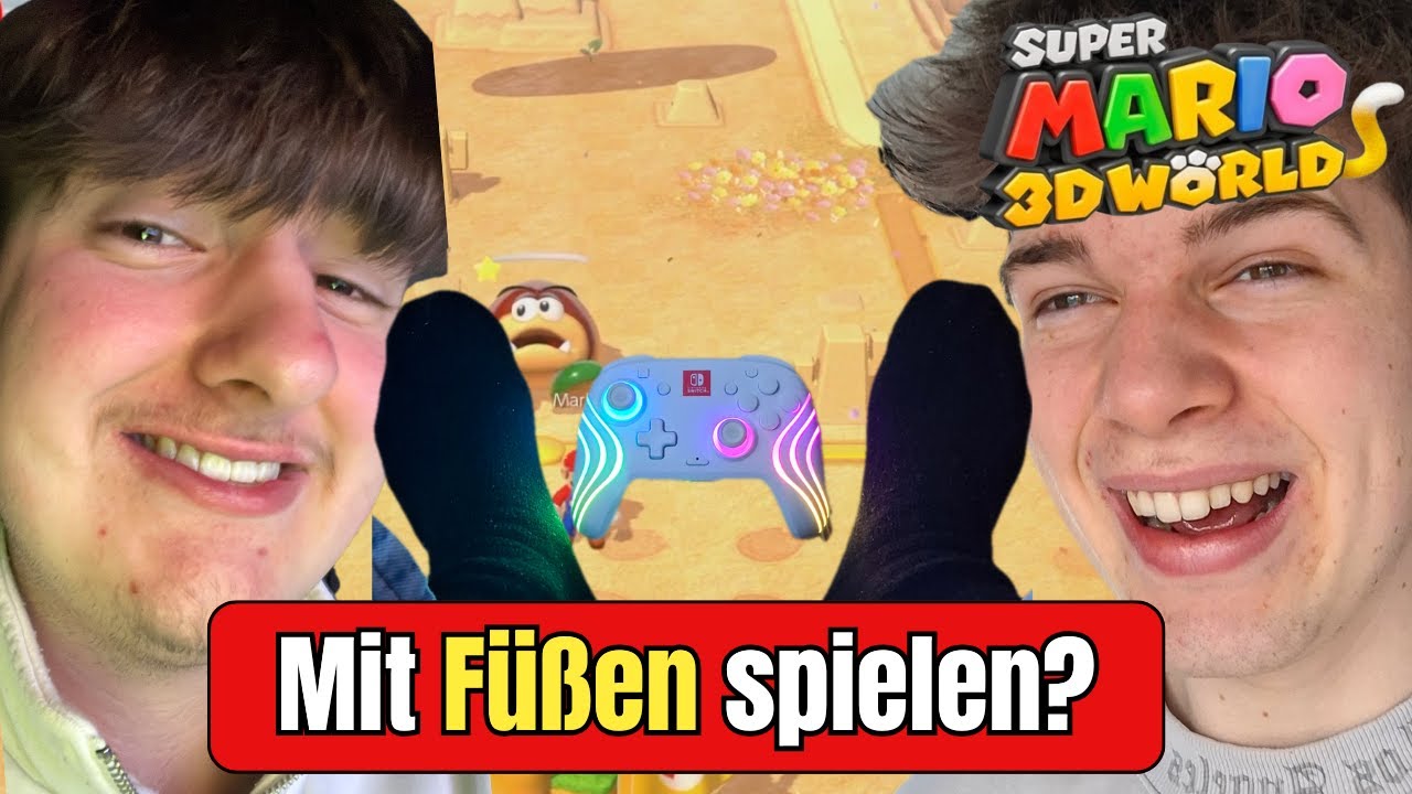 Mit den Füßen spielen?! 😭 Super Mario 3D World Part 3