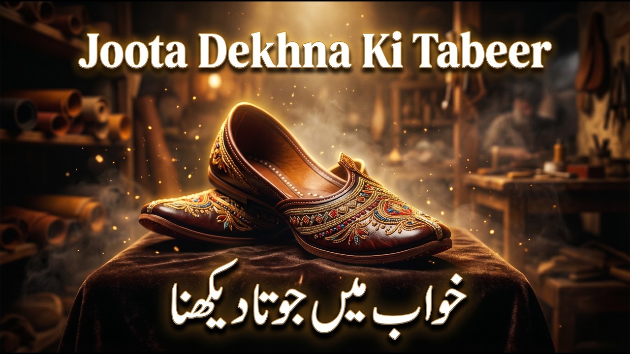 Khwab Mein Joota Dekhna | Tootna Utarna Pehna Saaf Karna Dhoondna Dhona Gum Hona Kharidna Lena Dena