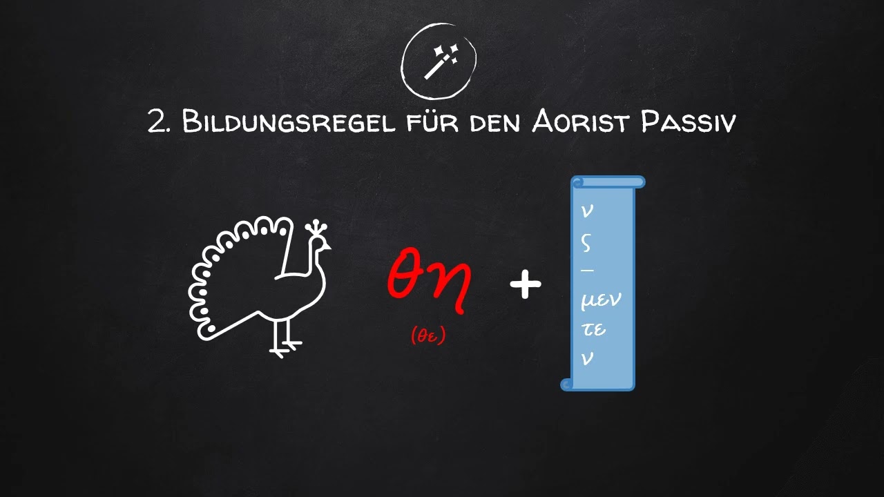 Der Aorist Passiv - ein extravagantes Tempus