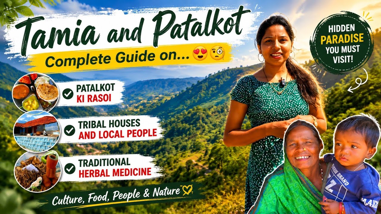 Tamia Patalkot | Hidden World Of Chhindwara Patalkot | पातालकोट एक अनोखी दुनिया |  Patalkot Ki Rasoi