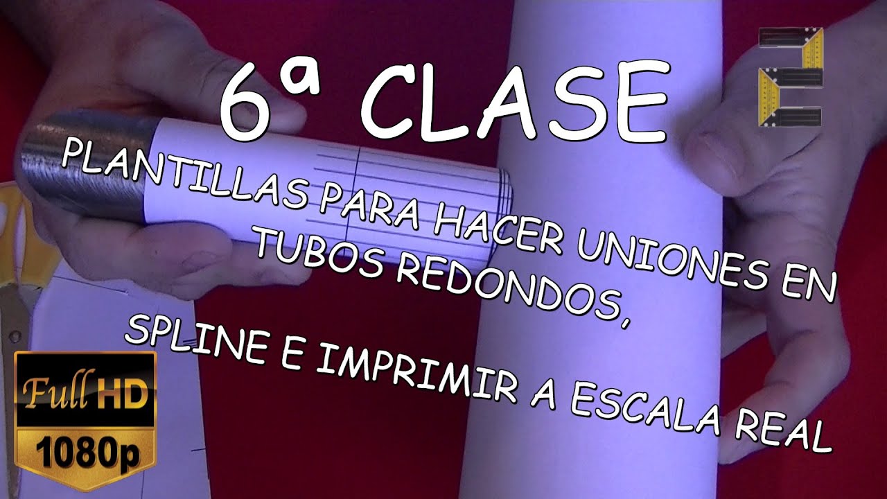 COMO DIBUJAR PLANTILLA PARA CORTAR TUBO REDONDO EN AUTOCAD