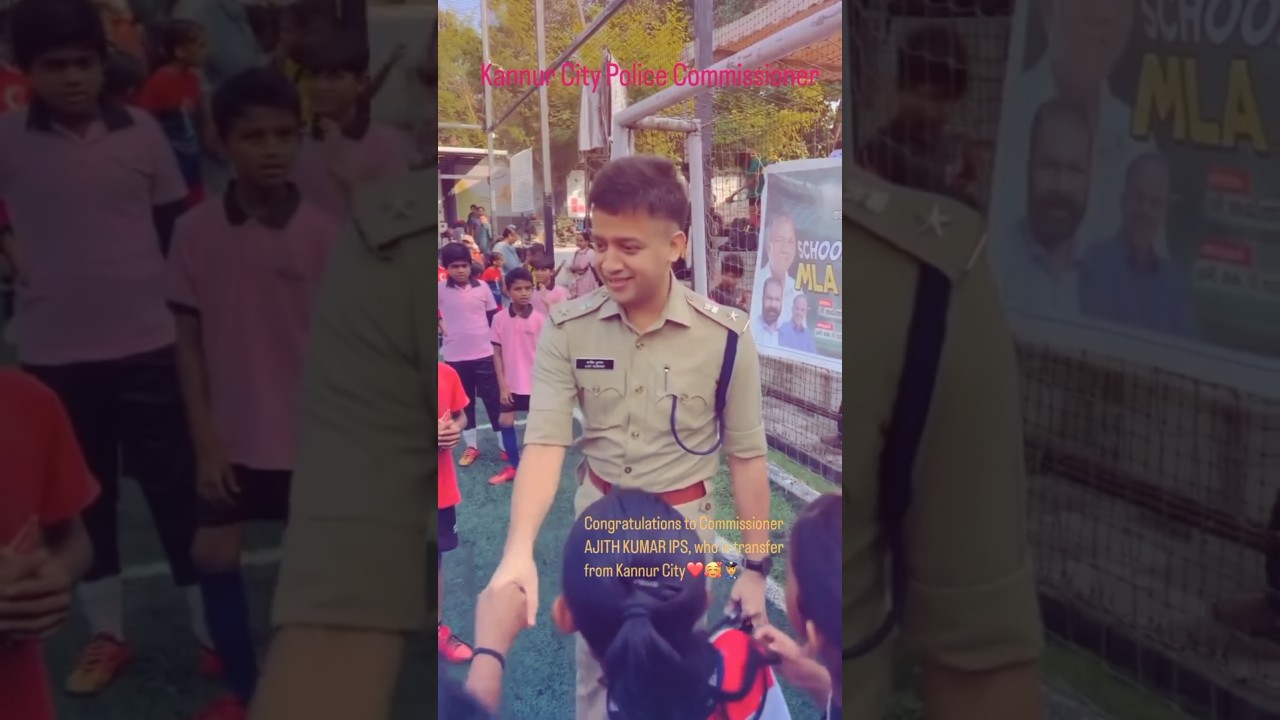 Ajith kumar 🇮 🇵 🇸 sir @KeralaPoliceOfficial #ips #kannurpolice #transfer #palakkad