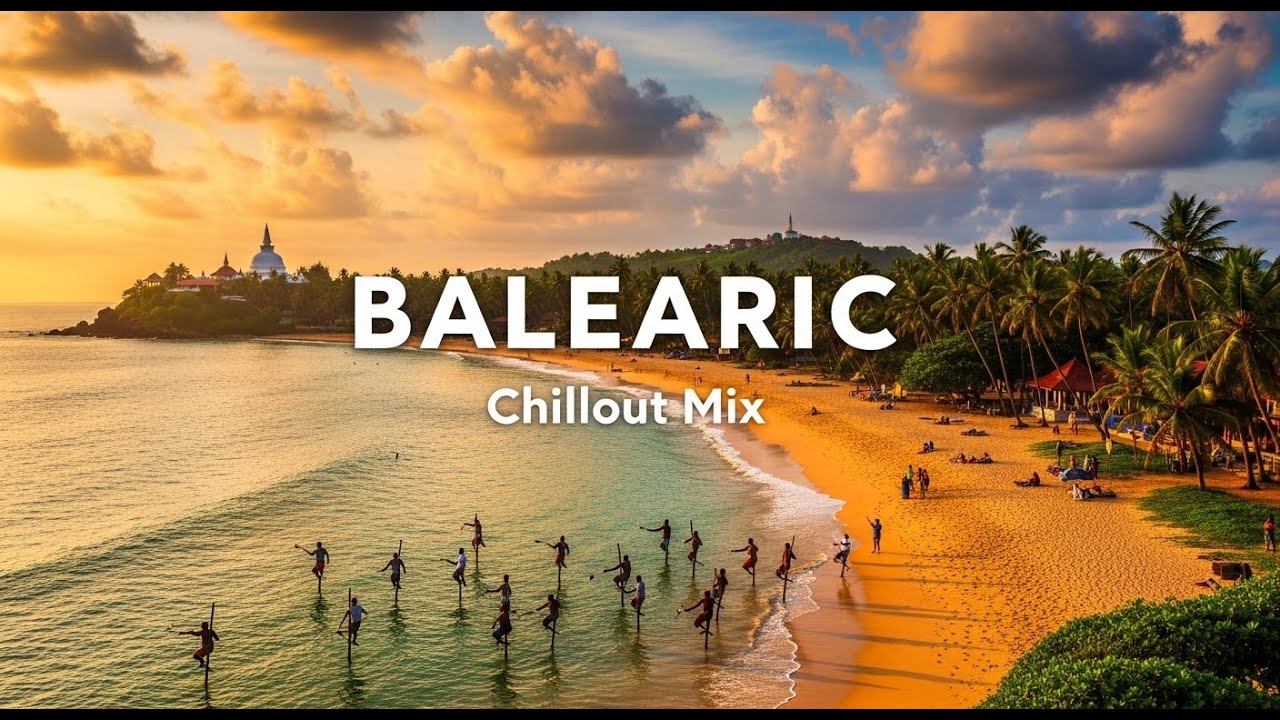 Balearic Sunset Chillout 🌅 Ibiza Golden Hour Lounge Mix
