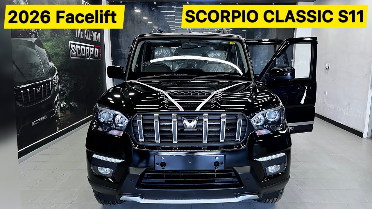 SCORPIO Classic S 11 2026 Facelift | Interior | Exterior | Price | Mileage | Full Review…..