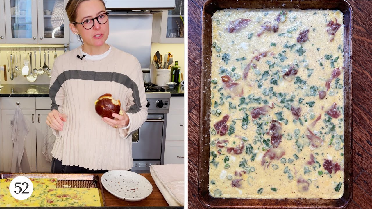 Satisfyingly Simple Sheet-Pan Eggs | Amanda Messes Up In The Kitchen